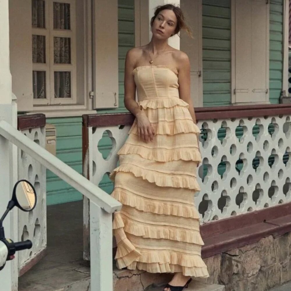 DOEN Operetta Dress - Peach Blossom